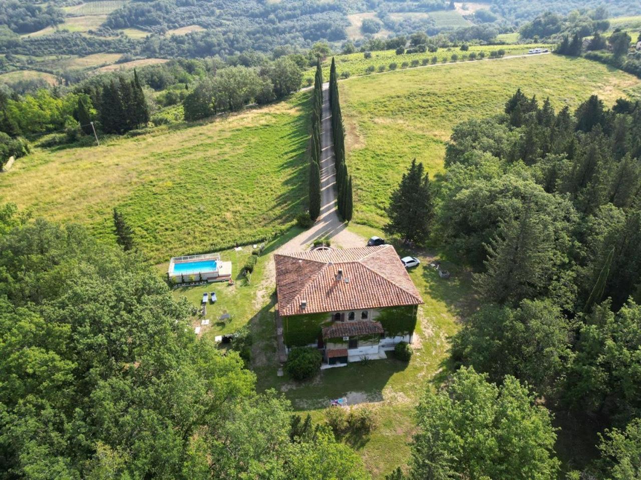 Villa Albertina Montespertoli Buitenkant foto